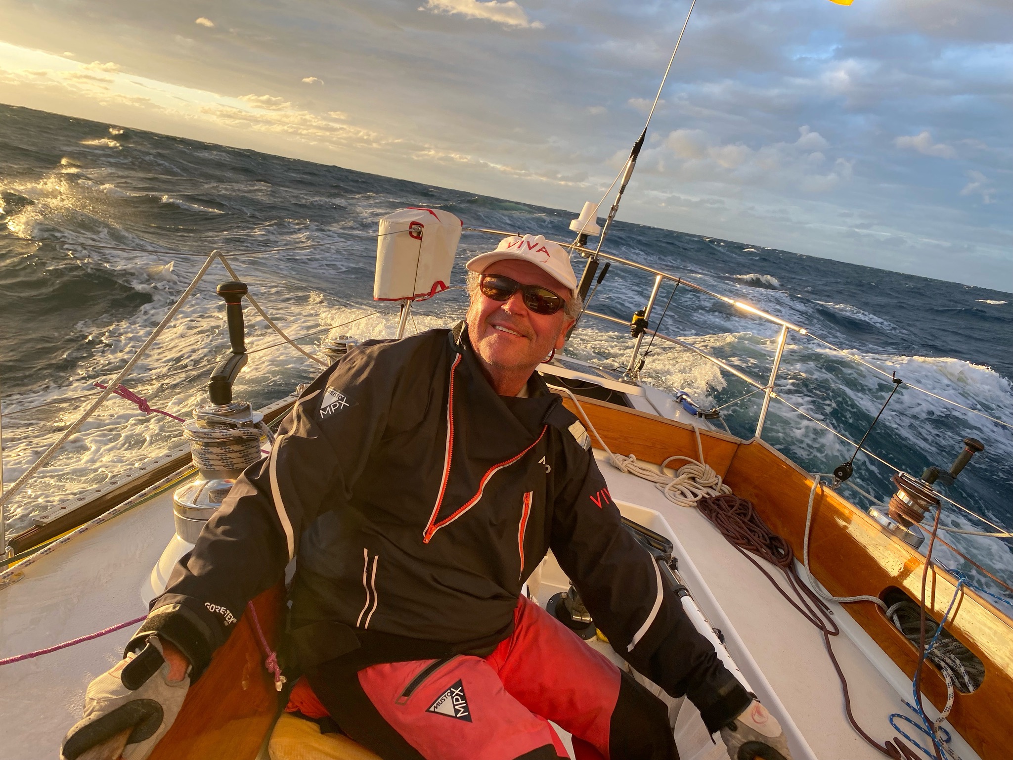Racing in the 2022 Bermuda Race aboard Illusion